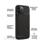 Funda Cargadora con Batería para iPhone — 6800 mAh
