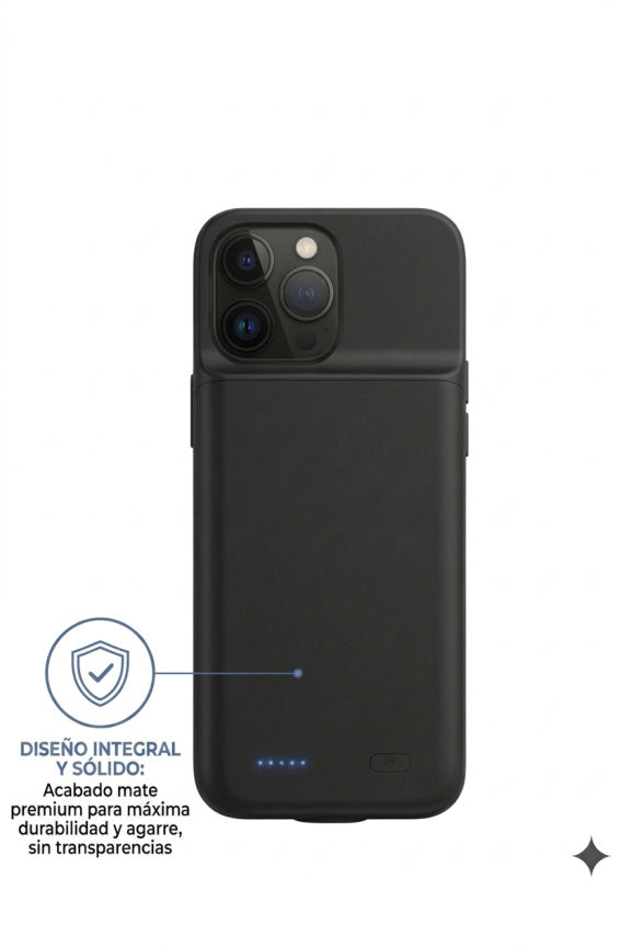 Funda Cargadora con Batería para iPhone — 6800 mAh